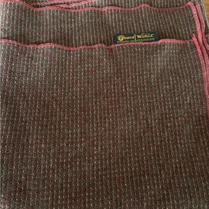 Woolrich Vintage Red and Brown Blanket